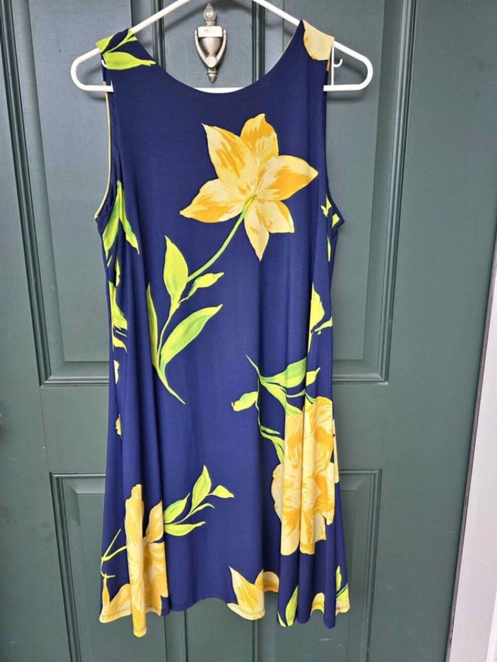 Anne Klein Sleeveless Floral Print Shift Dress